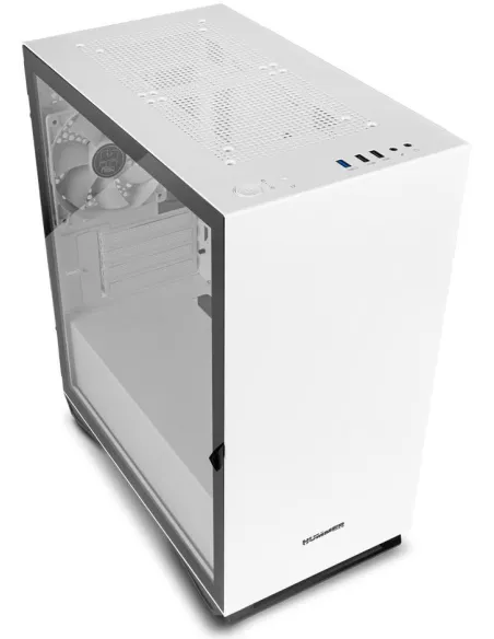 Nox Hummer Zero Cristal Templado USB 3.0 Blanca