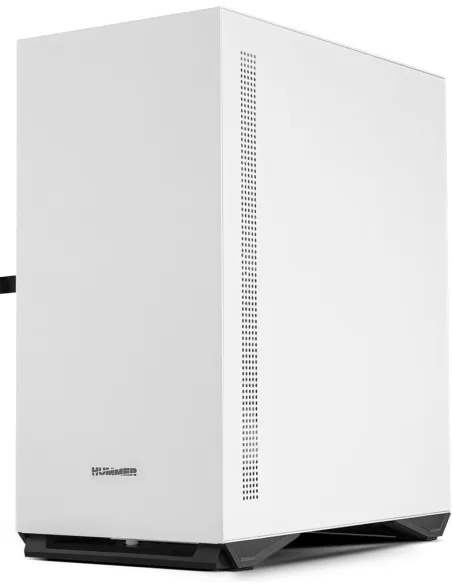 Nox Hummer Zero Cristal Templado USB 3.0 Blanca