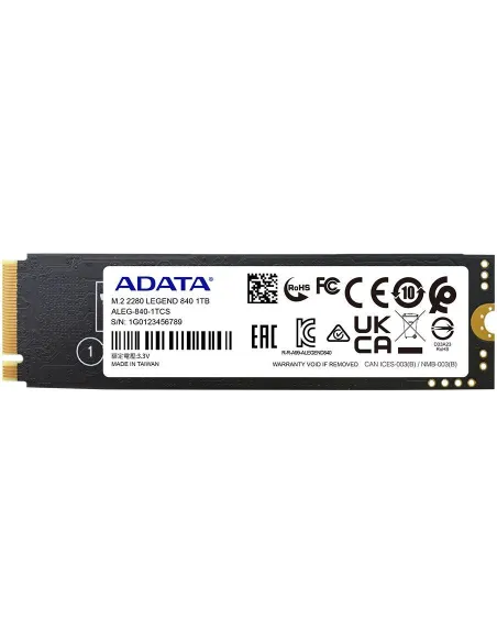 Adata Legend 840 SSD M.2 1TB PCIe Gen 4