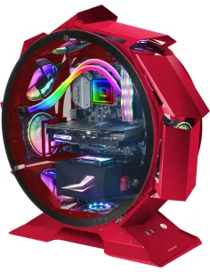 Mars Gaming MCORBR Edición Limitada Cristal Templado USB 3.0 Roja