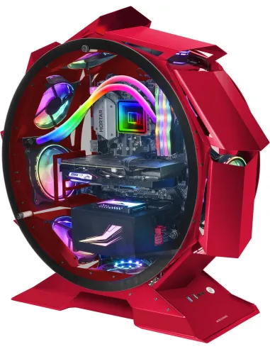 Mars Gaming MCORBR Edición Limitada Cristal Templado USB 3.0 Roja