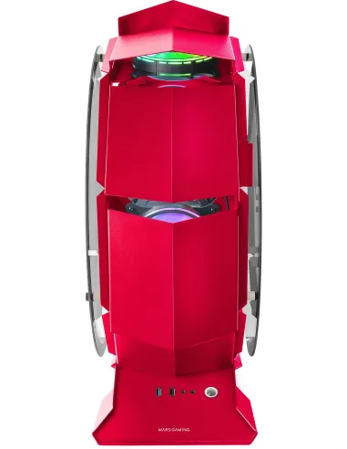 Mars Gaming MCORBR Edición Limitada Cristal Templado USB 3.0 Roja