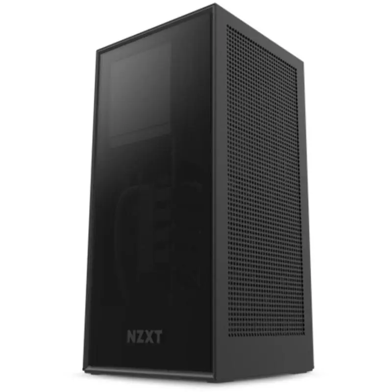 NZXT H1 CA-H16WR-B1-EU Mini-ITX USB 3.1 Mate Negro + Fuente de Alimentación 650W