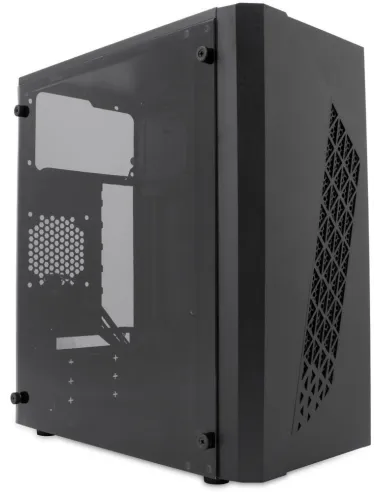 PcCase MGC-50 Micro Tower M-ATX RGB USB 3.0 con Ventana Negra