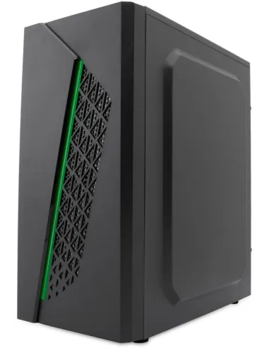 PcCase MGC-50 Micro Tower M-ATX RGB USB 3.0 con Ventana Negra