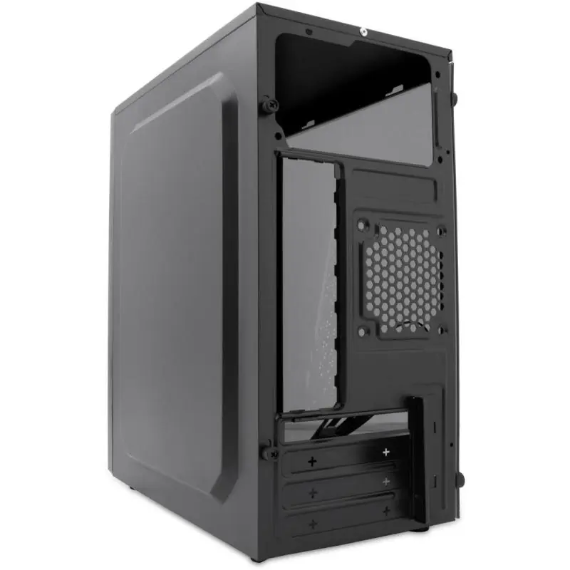 PcCase MGC-50 Micro Tower M-ATX RGB USB 3.0 con Ventana Negra