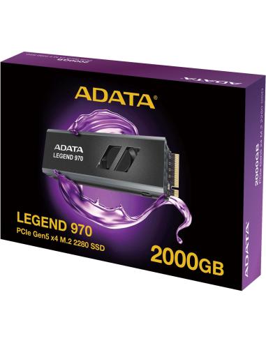 Adata Legend 970 SSD M.2 2TB PCIe Gen 5 con Disipador