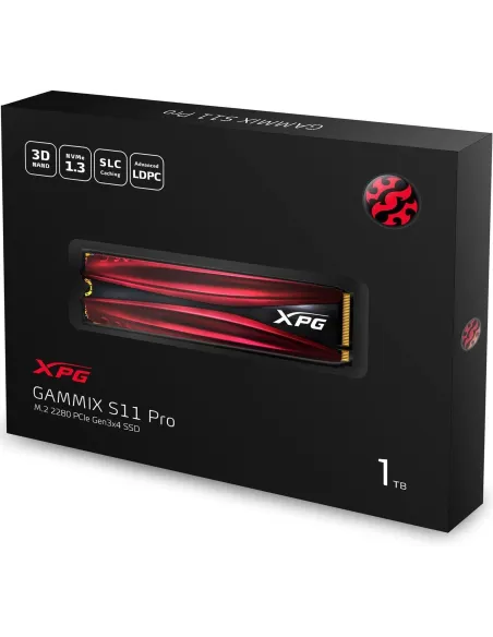 XPG Gammix S11 Pro SSD M.2 1TB PCIe Gen 3 con Disipador
