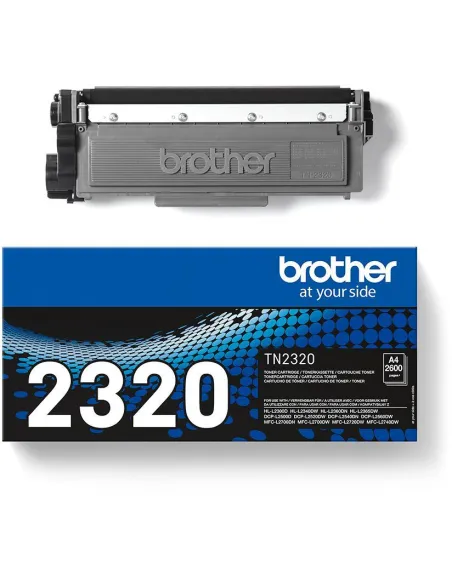 Brother TN2320 Tóner Negro