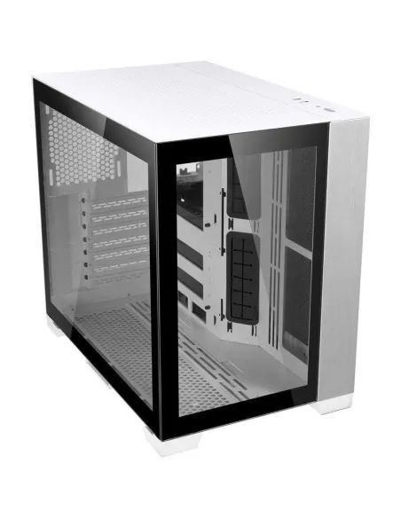 Lian-Li O11 Dynamic Mini Snow Cristal Templado USB 3.1 Blanca