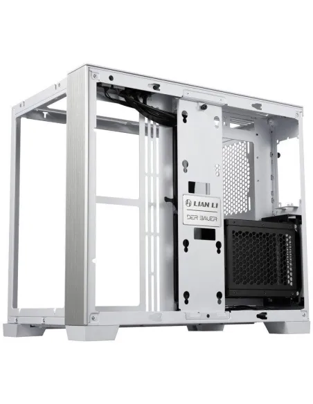 Lian-Li O11 Dynamic Mini Snow Cristal Templado USB 3.1 Blanca