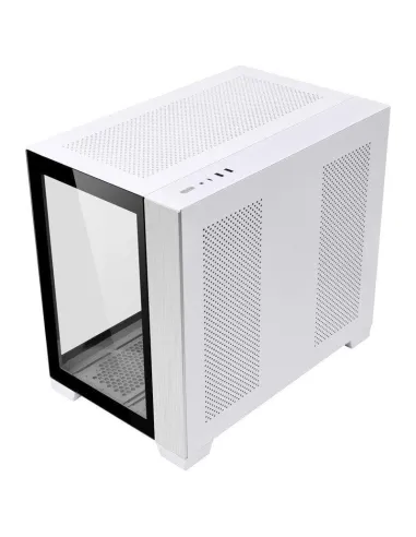 Lian-Li O11 Dynamic Mini Snow Cristal Templado USB 3.1 Blanca