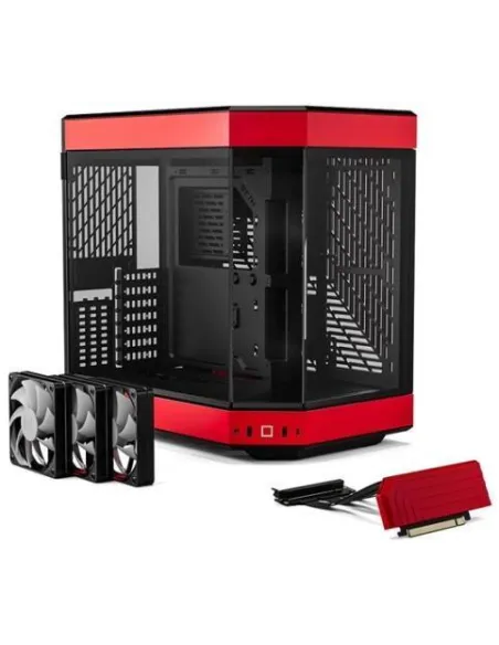 Hyte Y60 Cristal Templado USB 3.0 Roja