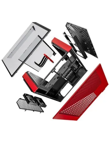 Hyte Y60 Cristal Templado USB 3.0 Roja