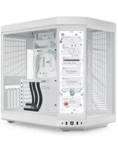 Hyte Y70 Mid Tower Cristal Templado Blanca