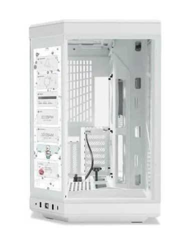 Hyte Y70 Mid Tower Cristal Templado Blanca