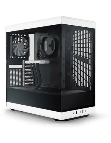 Hyte Y40 Torre ATX Cristal Templado USB 3.0 con Cable Elevador PCIE 4.0 Incluido Blanca