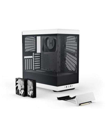 Hyte Y40 Torre ATX Cristal Templado USB 3.0 con Cable Elevador PCIE 4.0 Incluido Blanca