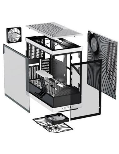 Hyte Y40 Torre ATX Cristal Templado USB 3.0 con Cable Elevador PCIE 4.0 Incluido Blanca
