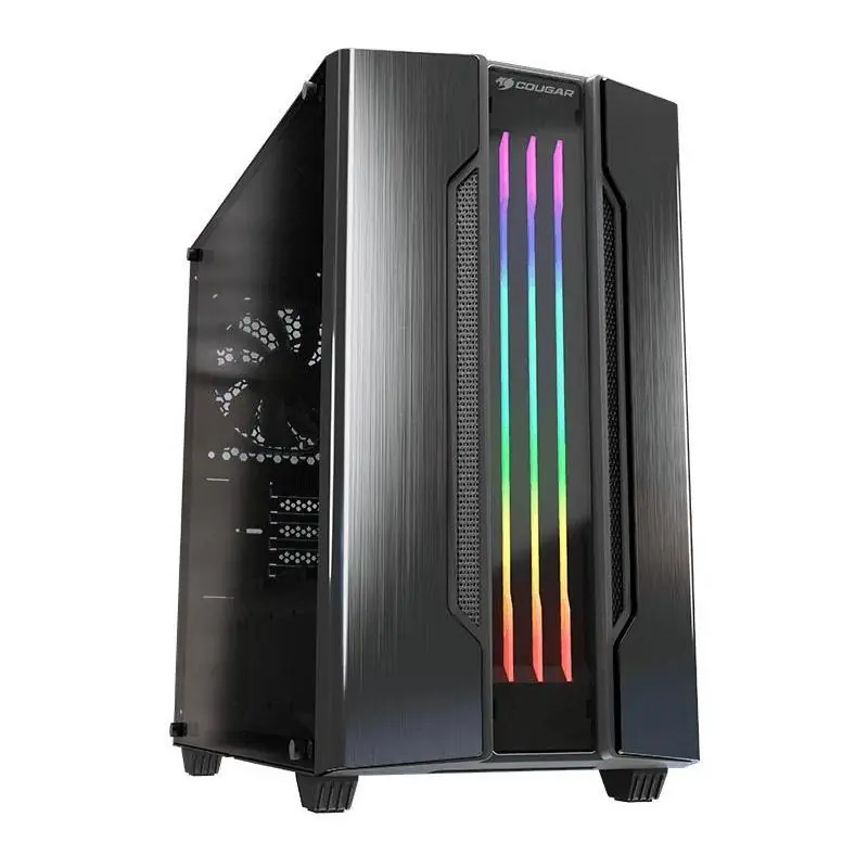 Cougar Gemini M Mini Torre RGB Cristal Templado USB 3.2 Gris