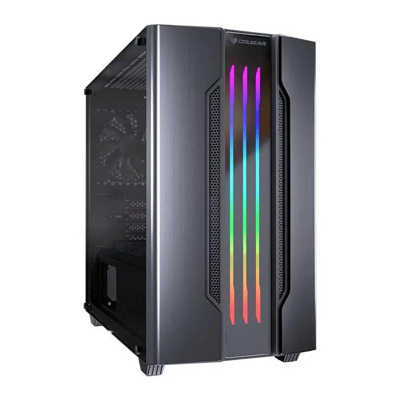 Cougar Gemini M Mini Torre RGB Cristal Templado USB 3.2 Gris