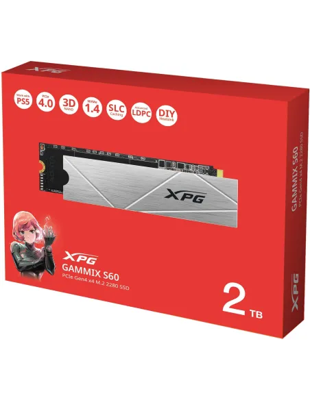 XPG Gammix S60 SSD M.2 2TB PCIe Gen 4