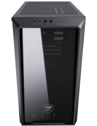 Cougar MG120-G Mini Torre Cristal Templado USB 3.2 Negra