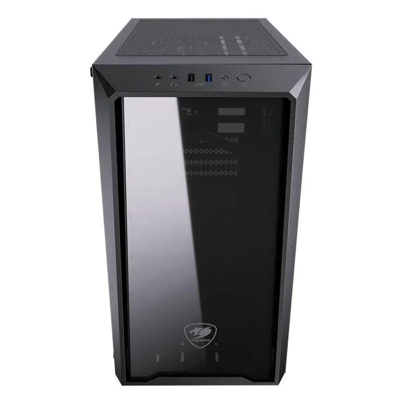 Cougar MG120-G Mini Torre Cristal Templado USB 3.2 Negra