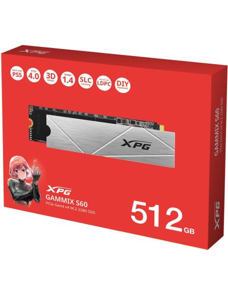 XPG Gammix S60 SSD M.2 512GB PCIe Gen 4