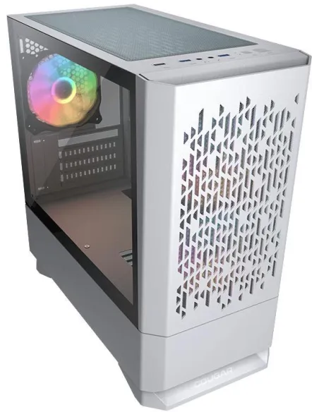 Cougar MG140 Air RGB Cristal Templado USB 3.0 Blanco