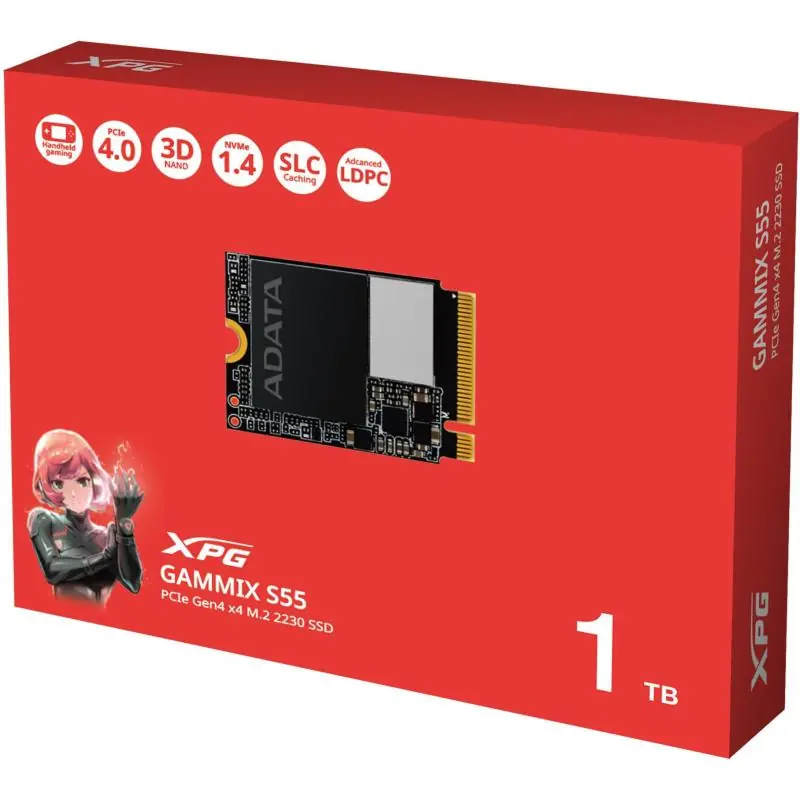 XPG Gammix S55 SSD M.2 1TB PCIe Gen 4