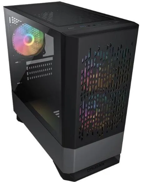 Cougar MG140 Air RGB Cristal Templado USB 3.0 Iron Gray