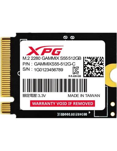 XPG Gammix S55 SSD M.2 512GB PCIe Gen 4