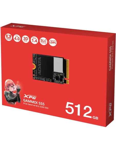 XPG Gammix S55 SSD M.2 512GB PCIe Gen 4