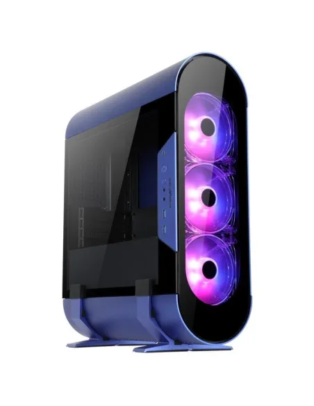 Abkoncore AL300M SYNC Mini Torre Cristal Templado USB-C RGB Azul