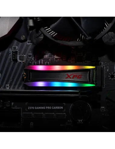 XPG Spectrix S40G SSD M.2 256GB PCIe Gen 3 RGB con Disipador
