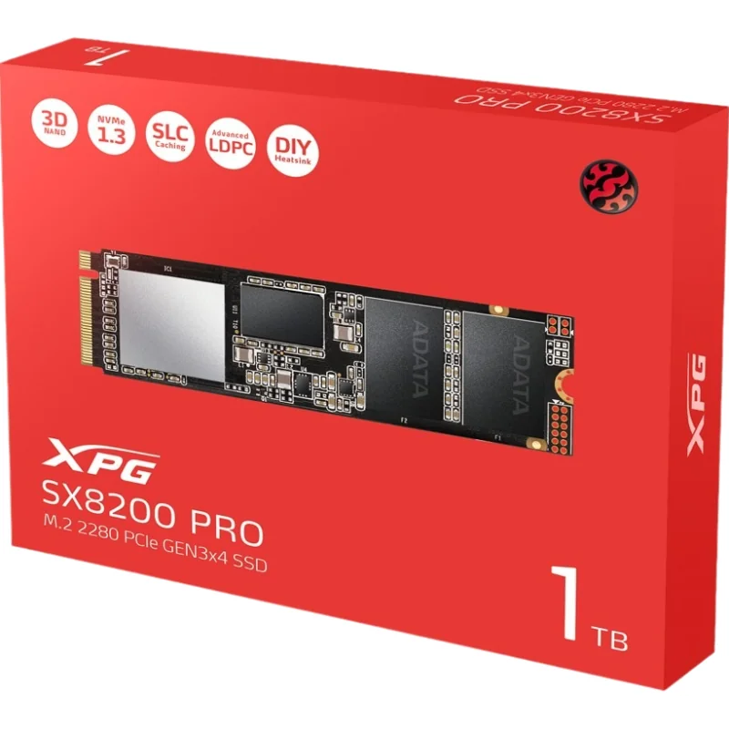 XPG SX8200 Pro SSD M.2 1TB PCIe Gen 3