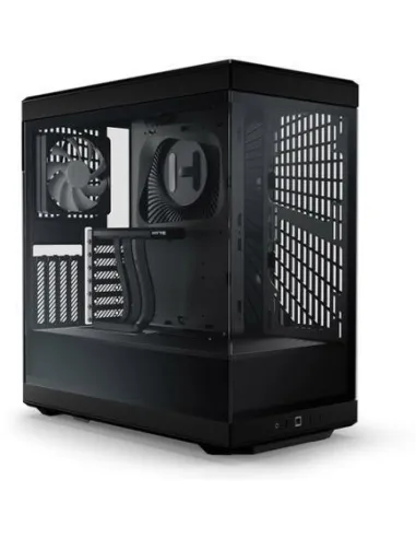 Hyte Y40 Torre ATX Cristal Templado USB 3.0 con Cable Elevador PCIE 4.0 Incluido Negro