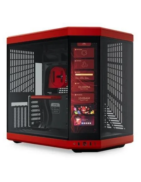 Hyte Y70 Mid Tower Cristal Templado Roja