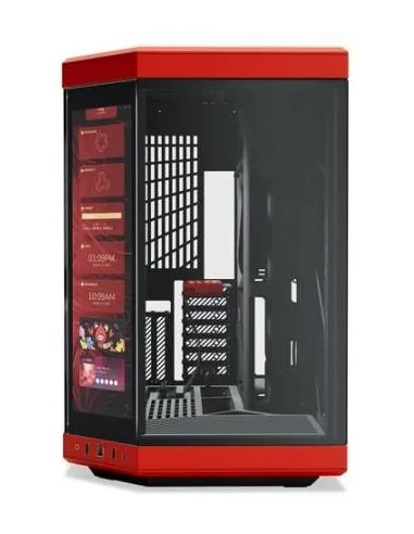 Hyte Y70 Mid Tower Cristal Templado Roja