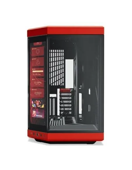 Hyte Y70 Mid Tower Cristal Templado Roja