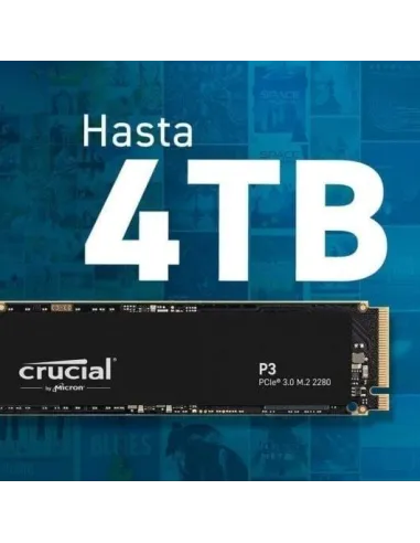 Crucial P3 SSD M.2 1TB PCIe Gen 3