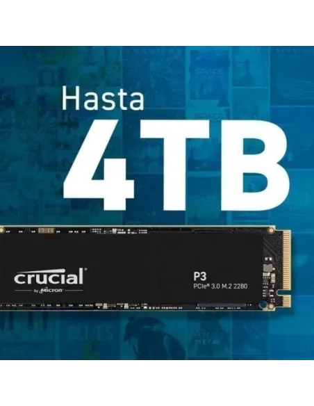 Crucial P3 SSD M.2 1TB PCIe Gen 3