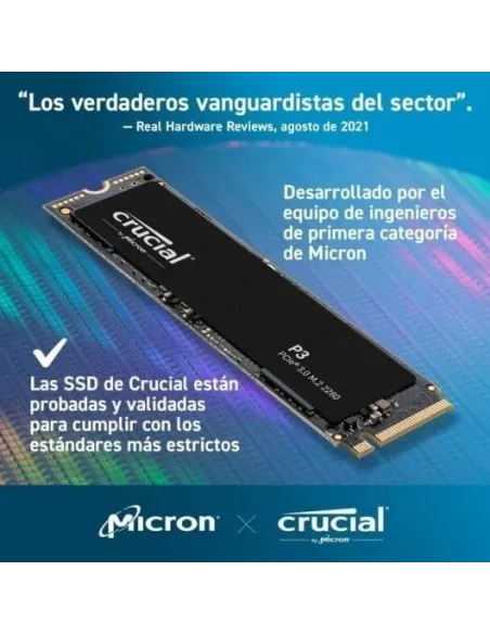 Crucial P3 SSD M.2 1TB PCIe Gen 3
