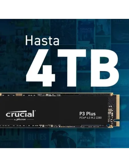 Crucial P3 Plus SSD M.2 1TB PCIe Gen 4