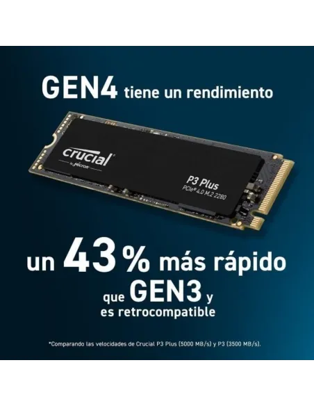Crucial P3 Plus SSD M.2 1TB PCIe Gen 4