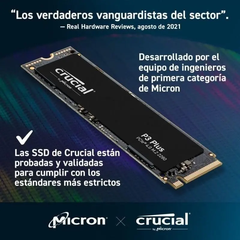 Crucial P3 Plus SSD M.2 4TB PCIe Gen 4