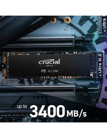 Crucial P5 SSD M.2 2TB PCIe Gen 3