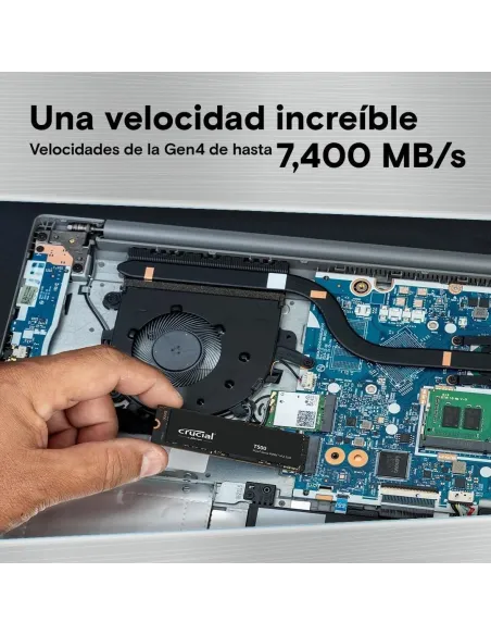 Crucial T500 SSD M.2 1TB PCIe Gen 4