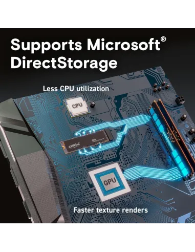 Crucial T500 SSD M.2 2TB PCIe Gen 4